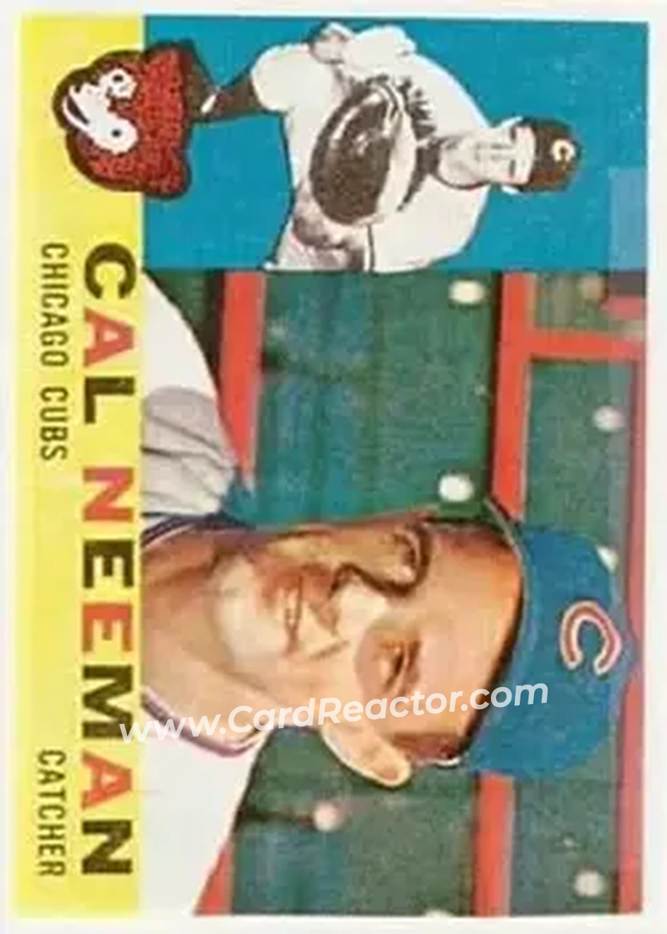 1960 Topps #337 - Cal Neeman - Chicago Cubs - Front