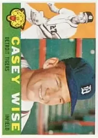 1960 Topps #342 - Casey Wise - Detroit Tigers