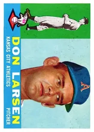 1960 Topps #353 - Don Larsen - Kansas City Athletics