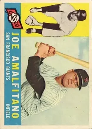 1960 Topps #356 - Joe Amalfitano - San Francisco Giants