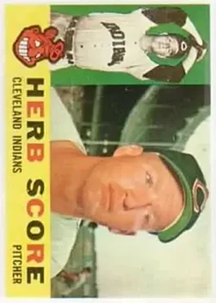 1960 Topps #360 - Herb Score - Cleveland Indians