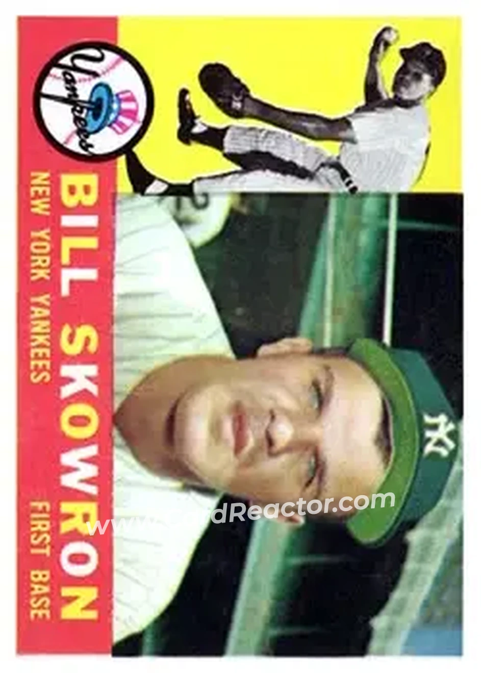 1960 Topps #370 - Bill Skowron - New York Yankees - Front