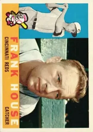 1960 Topps #372 - Frank House - Cincinnati Reds