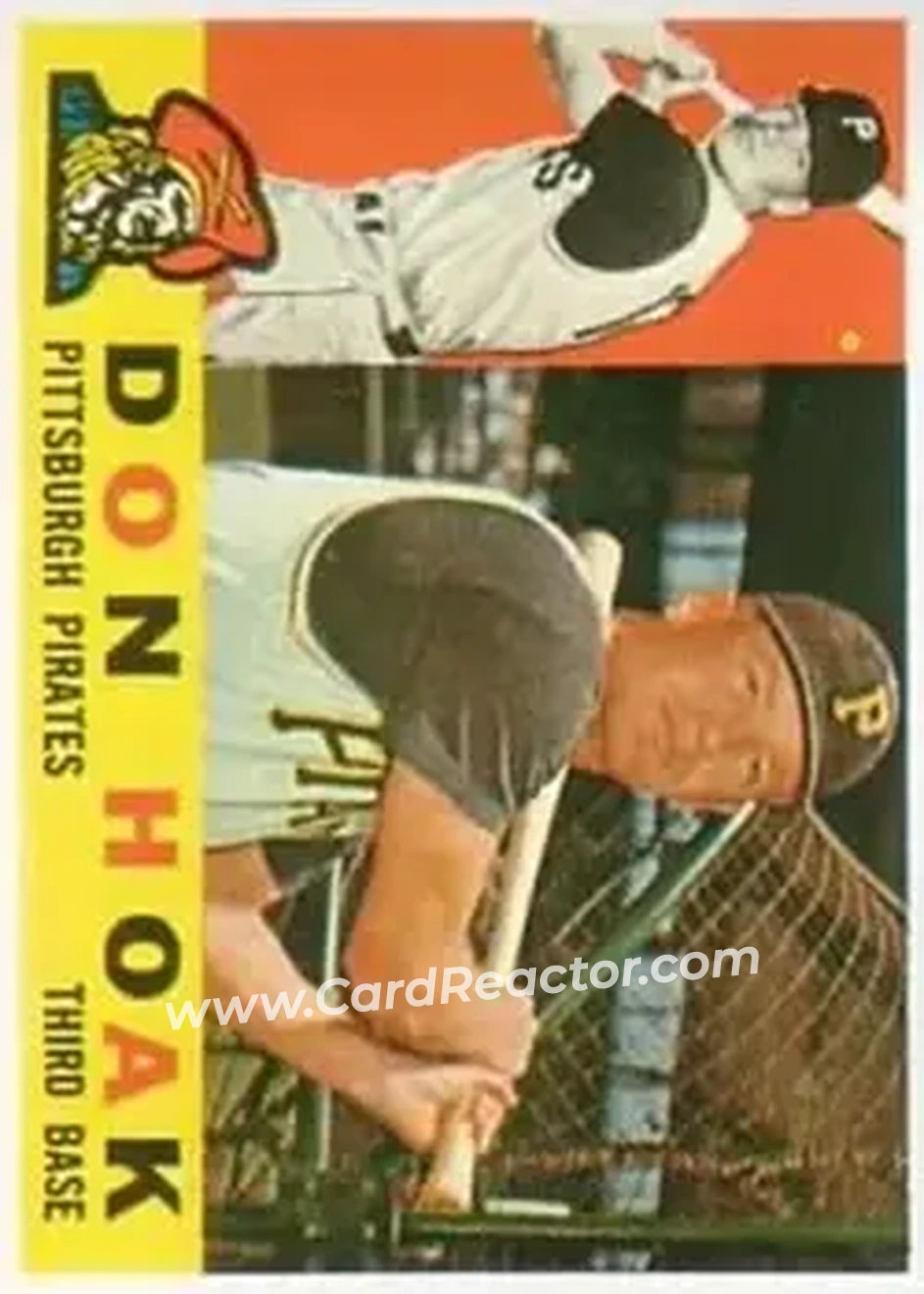 1960 Topps #373 - Don Hoak - Pittsburgh Pirates - Front