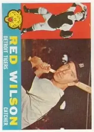 1960 Topps #379 - Bob Wilson - Detroit Tigers 1960 Topps #379 - Bob Wilson - Detroit Tigers