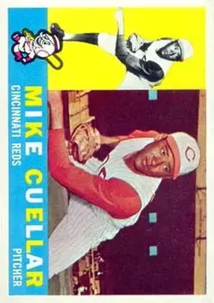 1960 Topps #398 - Mike Cuellar - Cincinnati Reds 1960 Topps #398 - Mike Cuellar - Cincinnati Reds