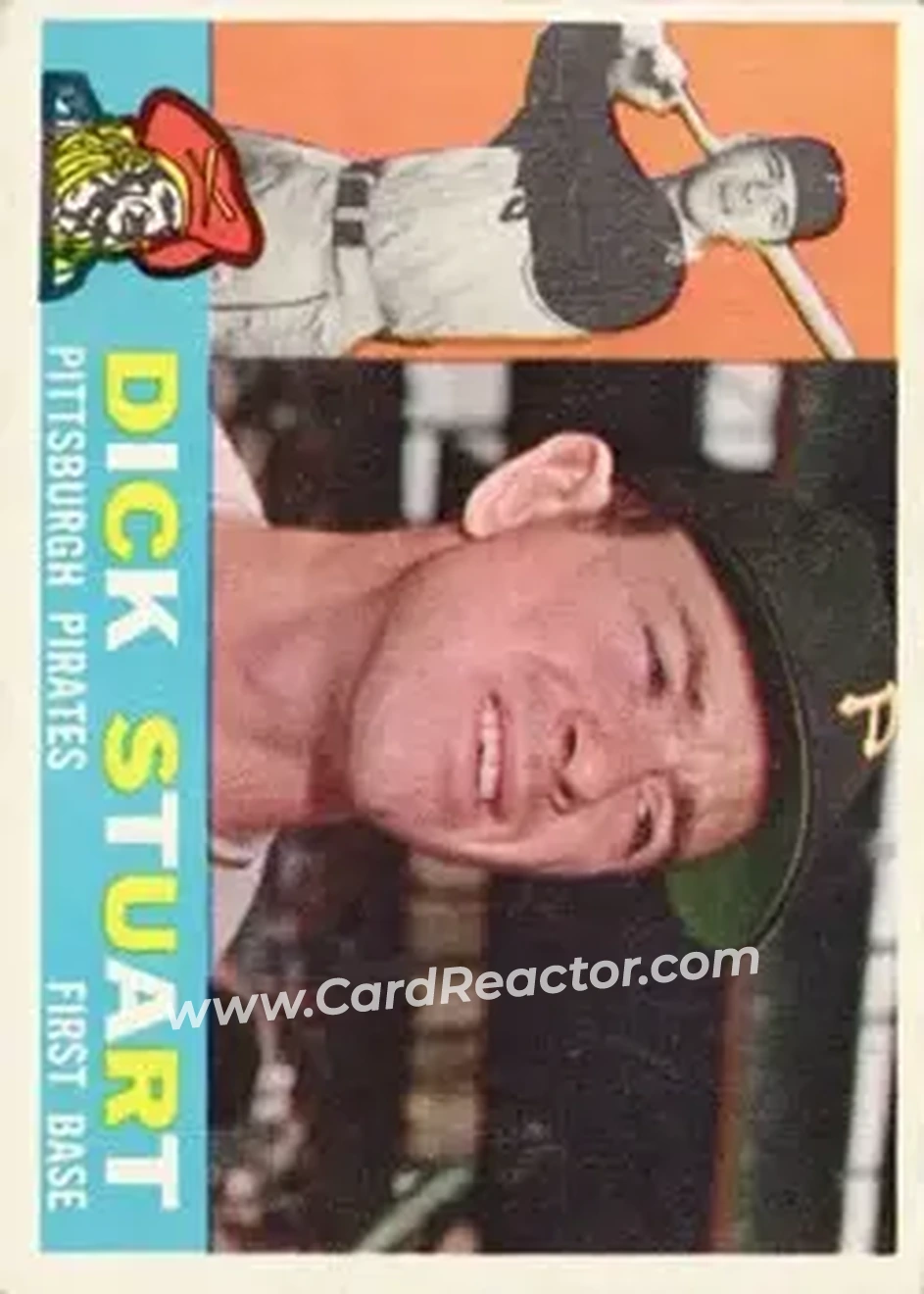 1960 Topps #402 - Dick Stuart - Pittsburgh Pirates - Front