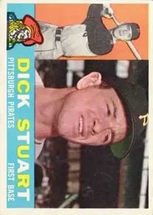 1960 Topps #402 - Dick Stuart - Pittsburgh Pirates
