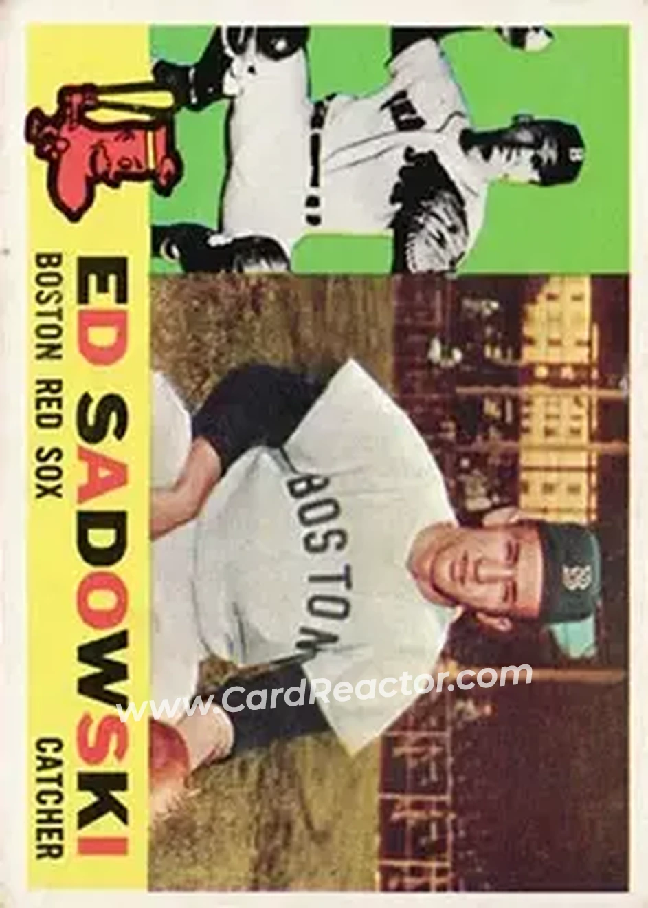 1960 Topps #403 - Ed Sadowski - Boston Red Sox - Front