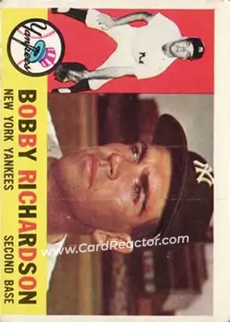 1960 Topps #405 - Bobby Richardson - New York Yankees - Front