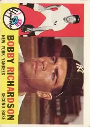 1960 Topps #405 - Bobby Richardson - New York Yankees 1960 Topps #405 - Bobby Richardson - New York Yankees