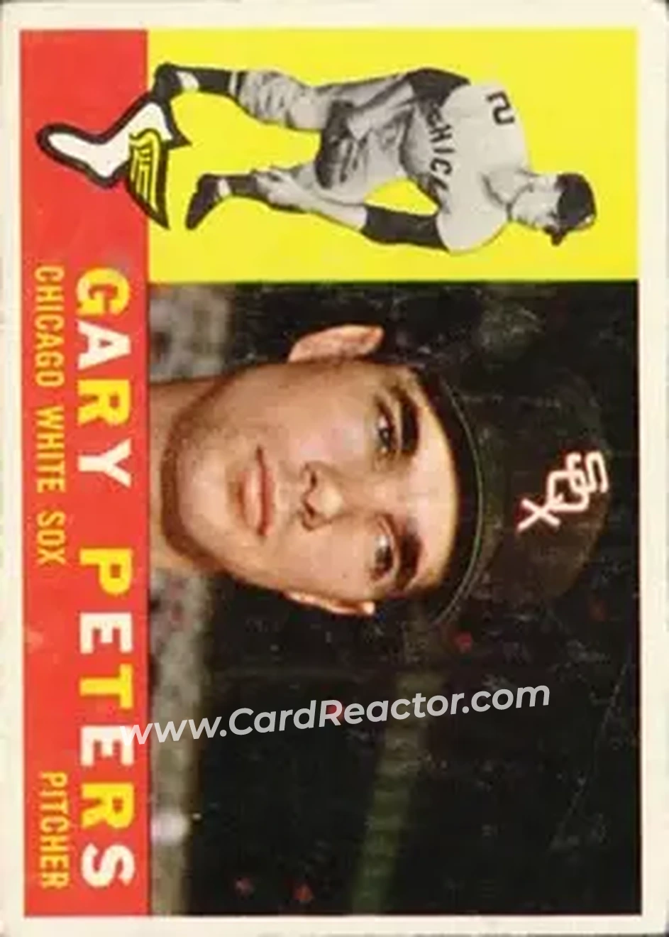 1960 Topps #407 - Gary Peters - Chicago White Sox - Front