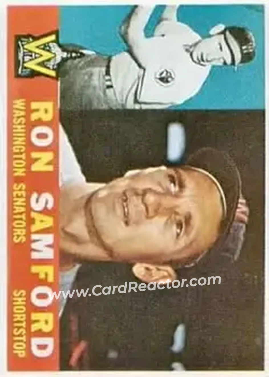 1960 Topps #409 - Ron Samford - Washington Senators - Front