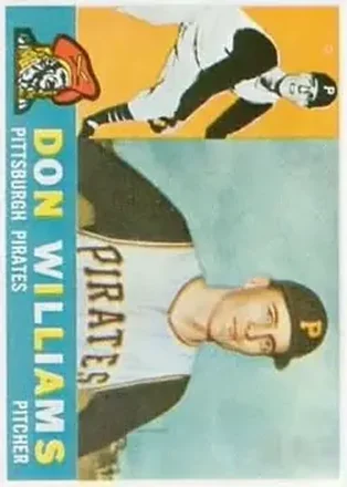 1960 Topps #414 - Don Williams - Pittsburgh Pirates
