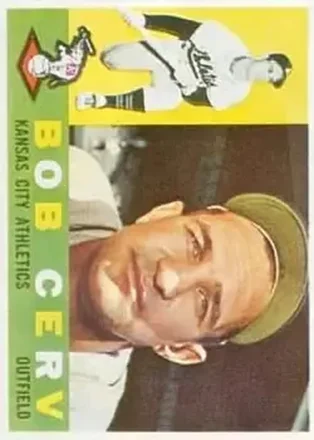 1960 Topps #415 - Bob Cerv - Kansas City Athletics