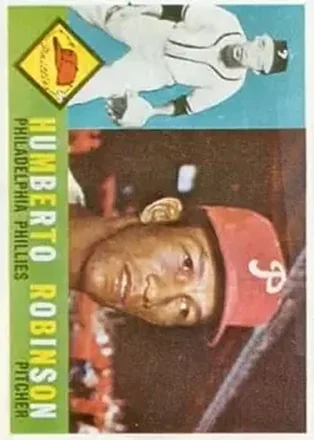 1960 Topps #416 - Humberto Robinson - Philadelphia Phillies