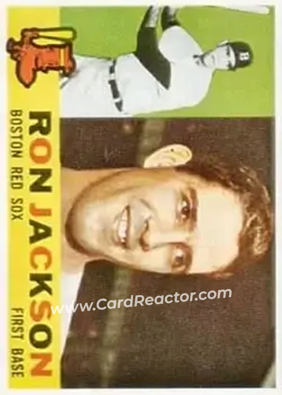 1960 Topps #426 - Ron Jackson - Boston Red Sox - Front