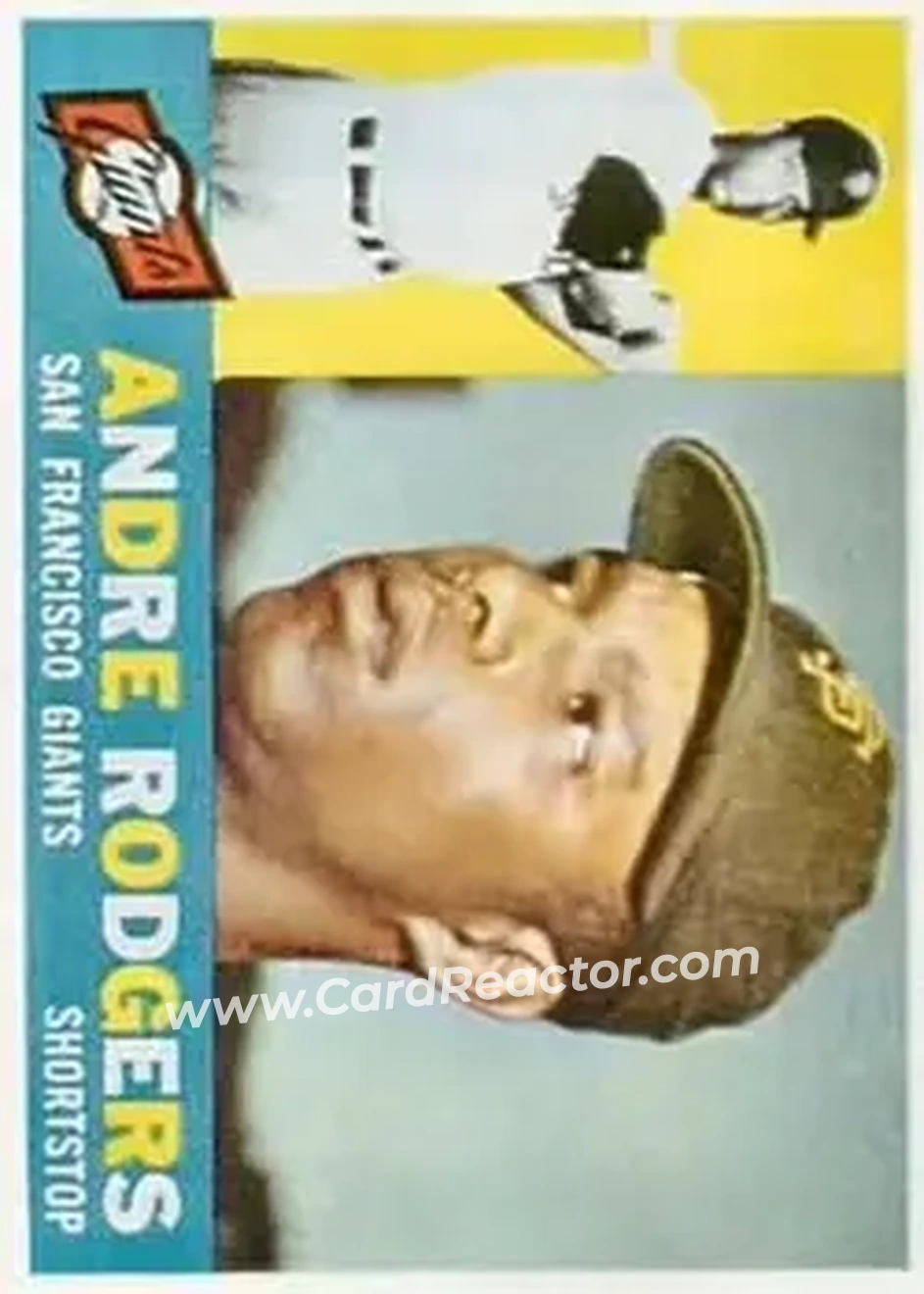 1960 Topps #431 - Andre Rodgers - San Francisco Giants - Front