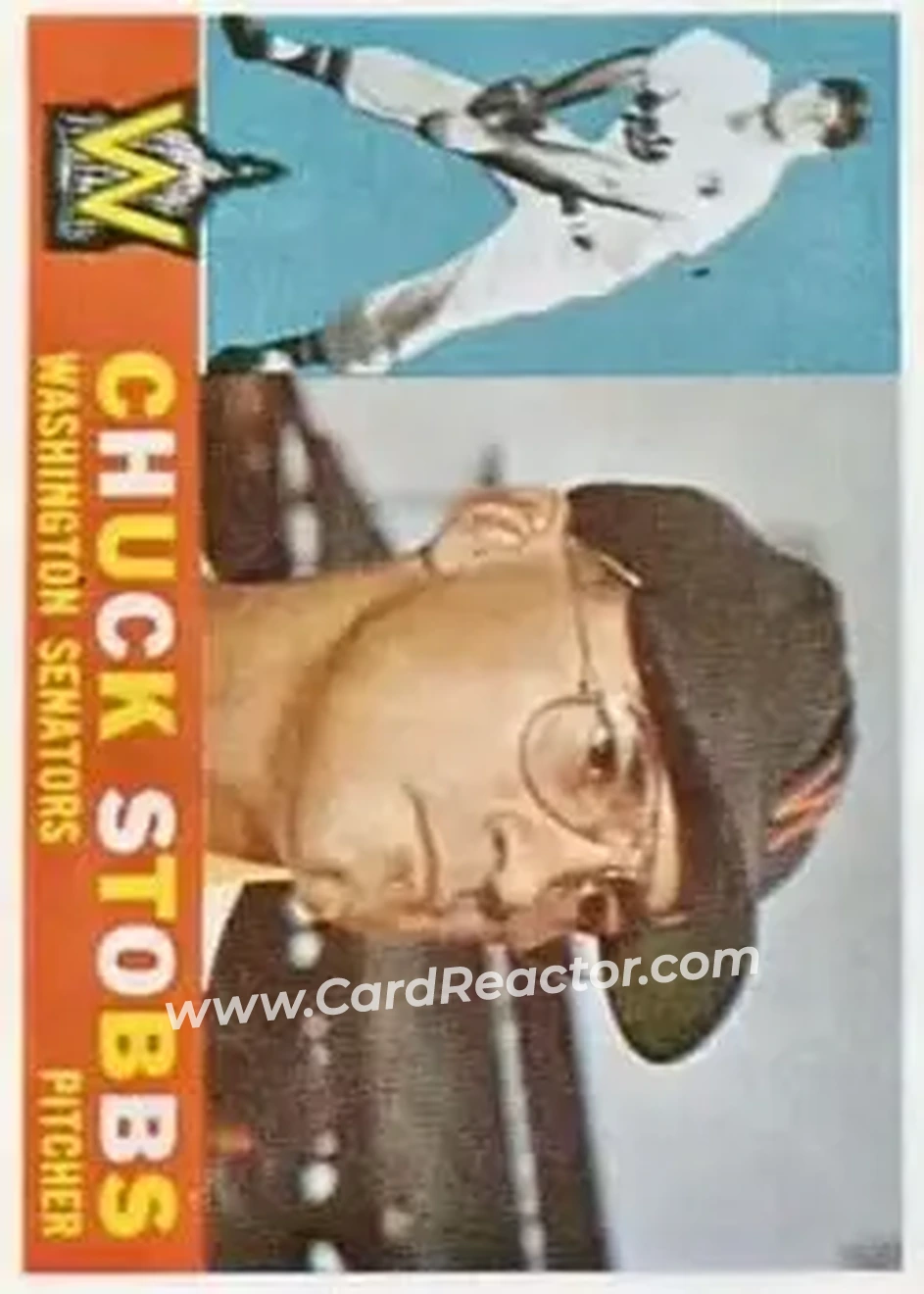 1960 Topps #432 - Chuck Stobbs - Washington Senators - Front