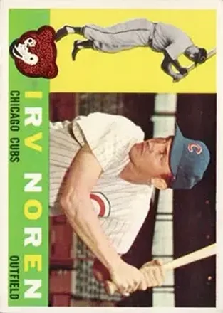 1960 Topps #433 - Irv Noren - Chicago Cubs