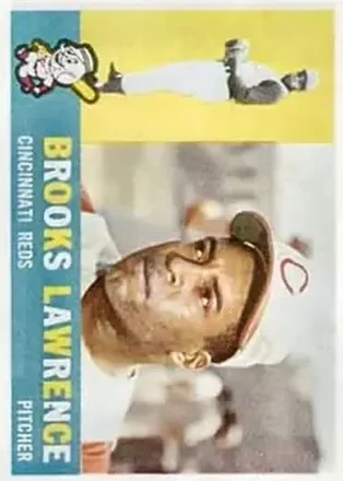 1960 Topps #434 - Brooks Lawrence - Cincinnati Reds