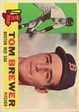 1960 Topps #439 - Tom Brewer - Boston Red Sox
