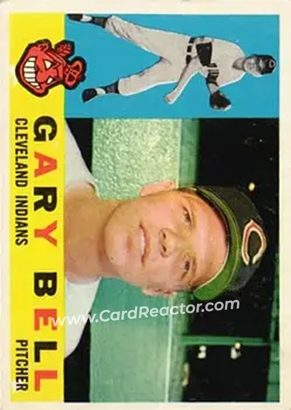 1960 Topps #441 - Gary Bell - Cleveland Indians - Front