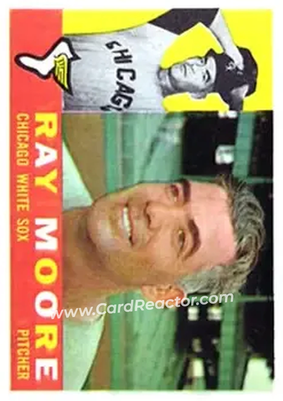 1960 Topps #447 - Ray Moore - Chicago White Sox - Front