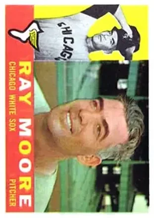 1960 Topps #447 - Ray Moore - Chicago White Sox