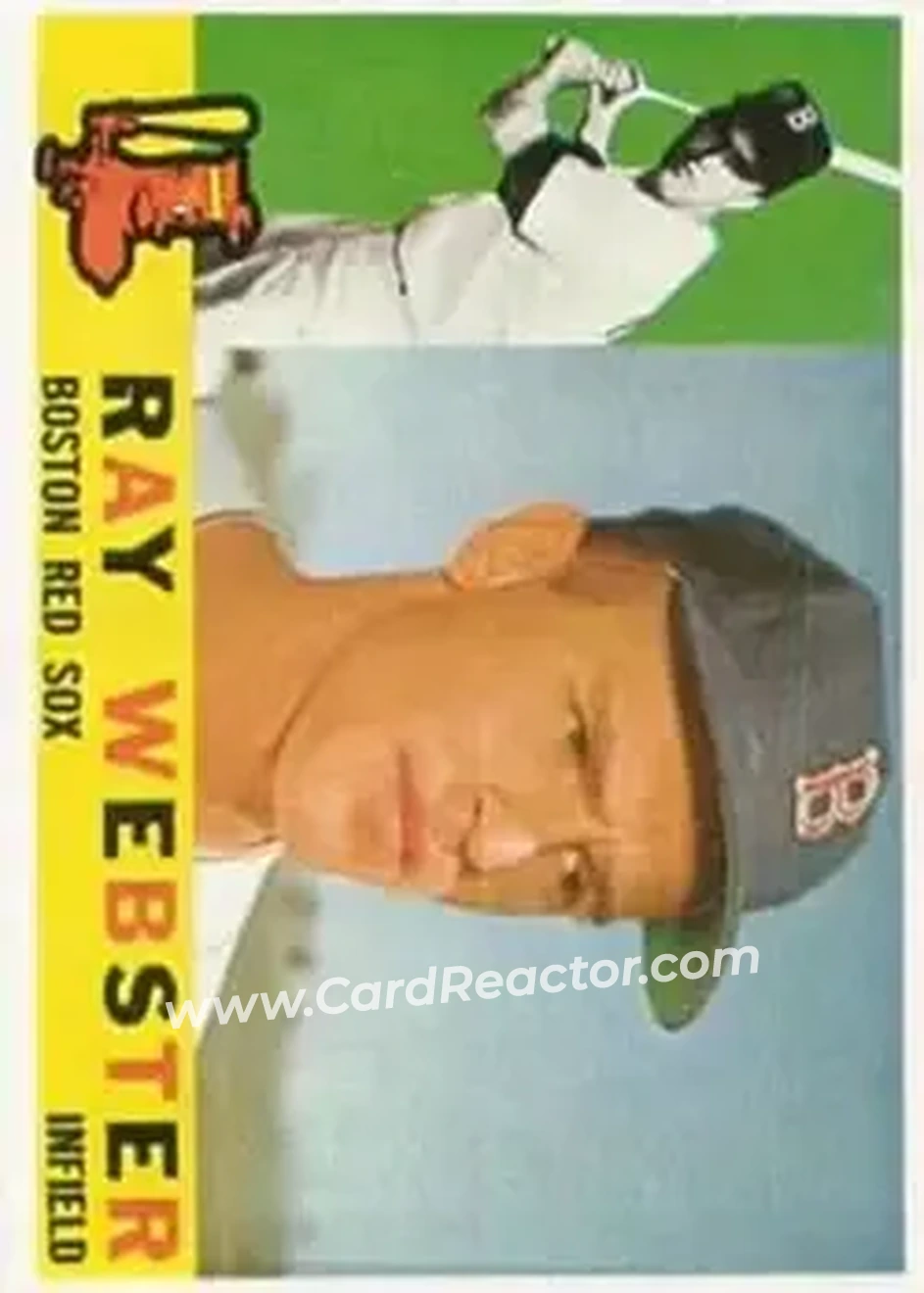 1960 Topps #452 - Ray Webster - Boston Red Sox - Front