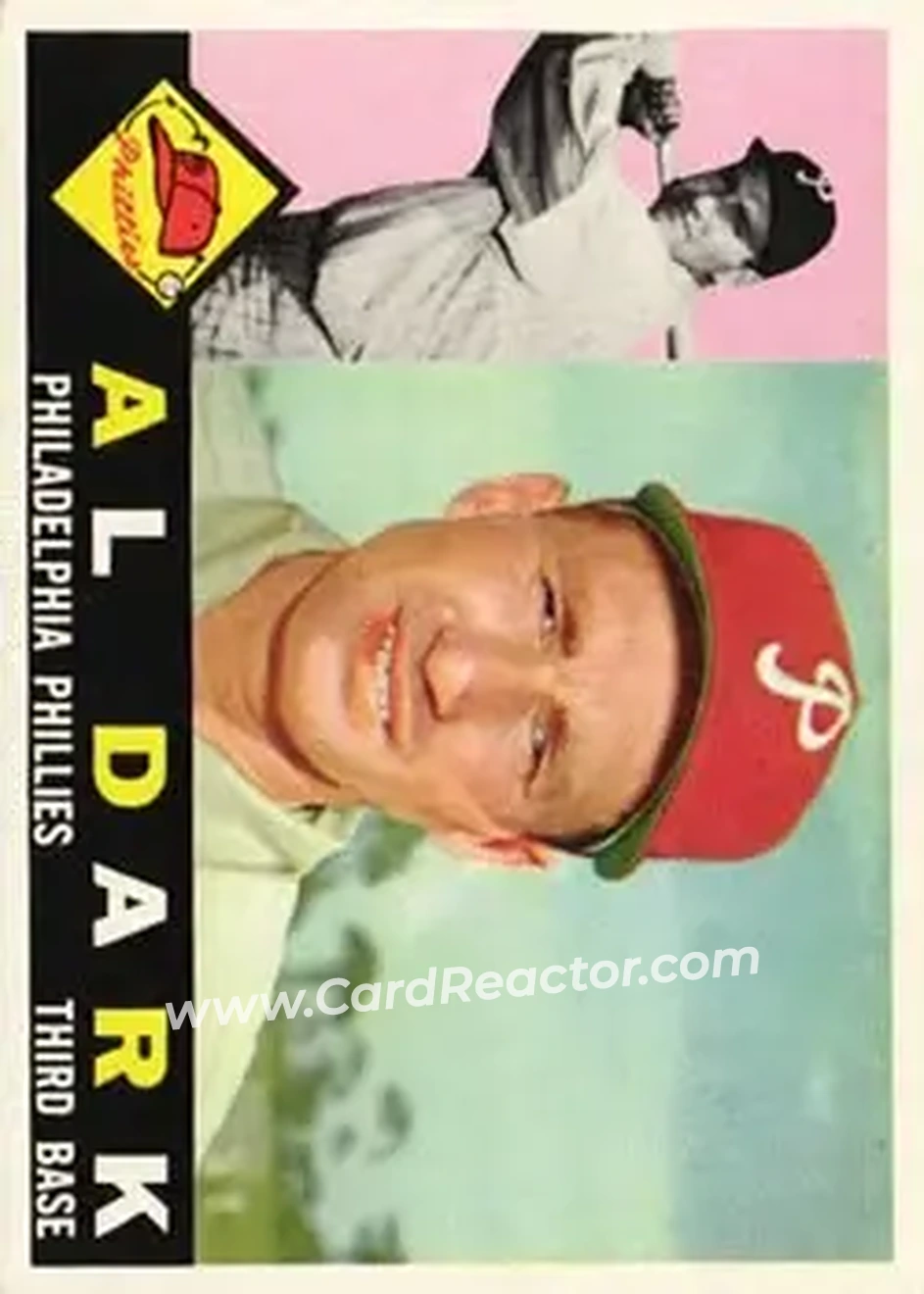 1960 Topps #472 - Alvin Dark - Philadelphia Phillies - Front 1960 Topps #472 - Alvin Dark - Philadelphia Phillies - Front