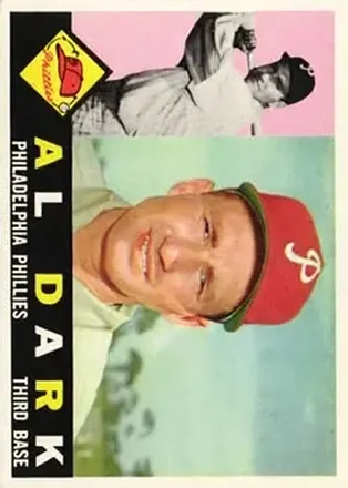 1960 Topps #472 - Alvin Dark - Philadelphia Phillies