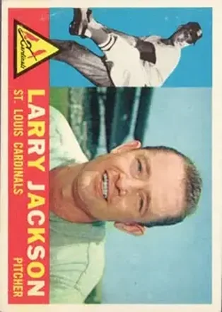 1960 Topps #492 - Larry Jackson - St. Louis Cardinals