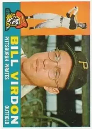 1960 Topps #496 - Bill Virdon - Pittsburgh Pirates