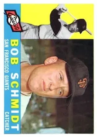 1960 Topps #501 - Bob Schmidt - San Francisco Giants