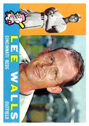 1960 Topps #506 - Lee Walls - Cincinnati Reds