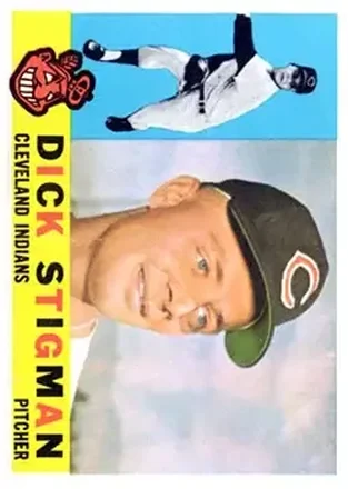 1960 Topps #507 - Dick Stigman - Cleveland Indians