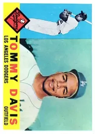 1960 Topps #509 - Tommy Davis - Los Angeles Dodgers