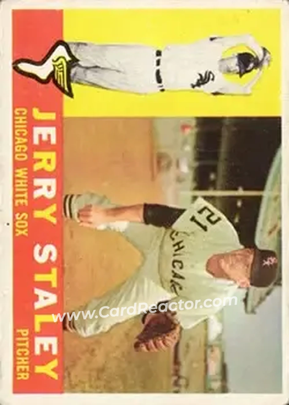 1960 Topps #510 - Gerry Staley - Chicago White Sox - Front 1960 Topps #510 - Gerry Staley - Chicago White Sox - Front