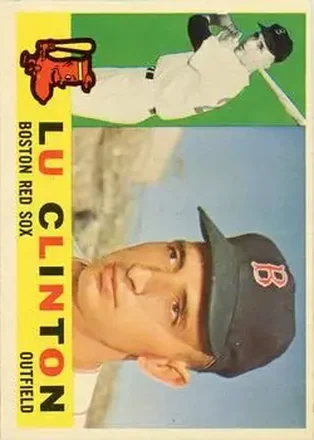 1960 Topps #533 - Lou Clinton - Boston Red Sox