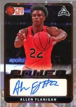 2021-22 Pro Set Power #BA-AF1 Allen Flanigan