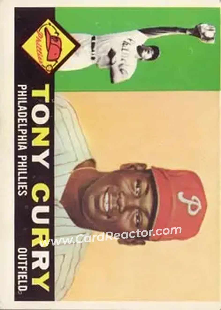 1960 Topps #541 - Tony Curry - Philadelphia Phillies - Front