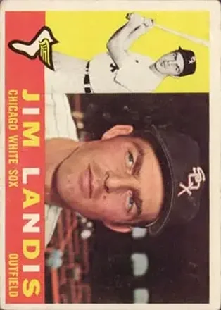 1960 Topps #550 - Jim Landis - Chicago White Sox