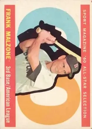 1960 Topps #557 - Frank Malzone - Boston Red Sox