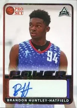 2021-22 Pro Set Power #BA-BHH Brandon Huntley-Hatfield