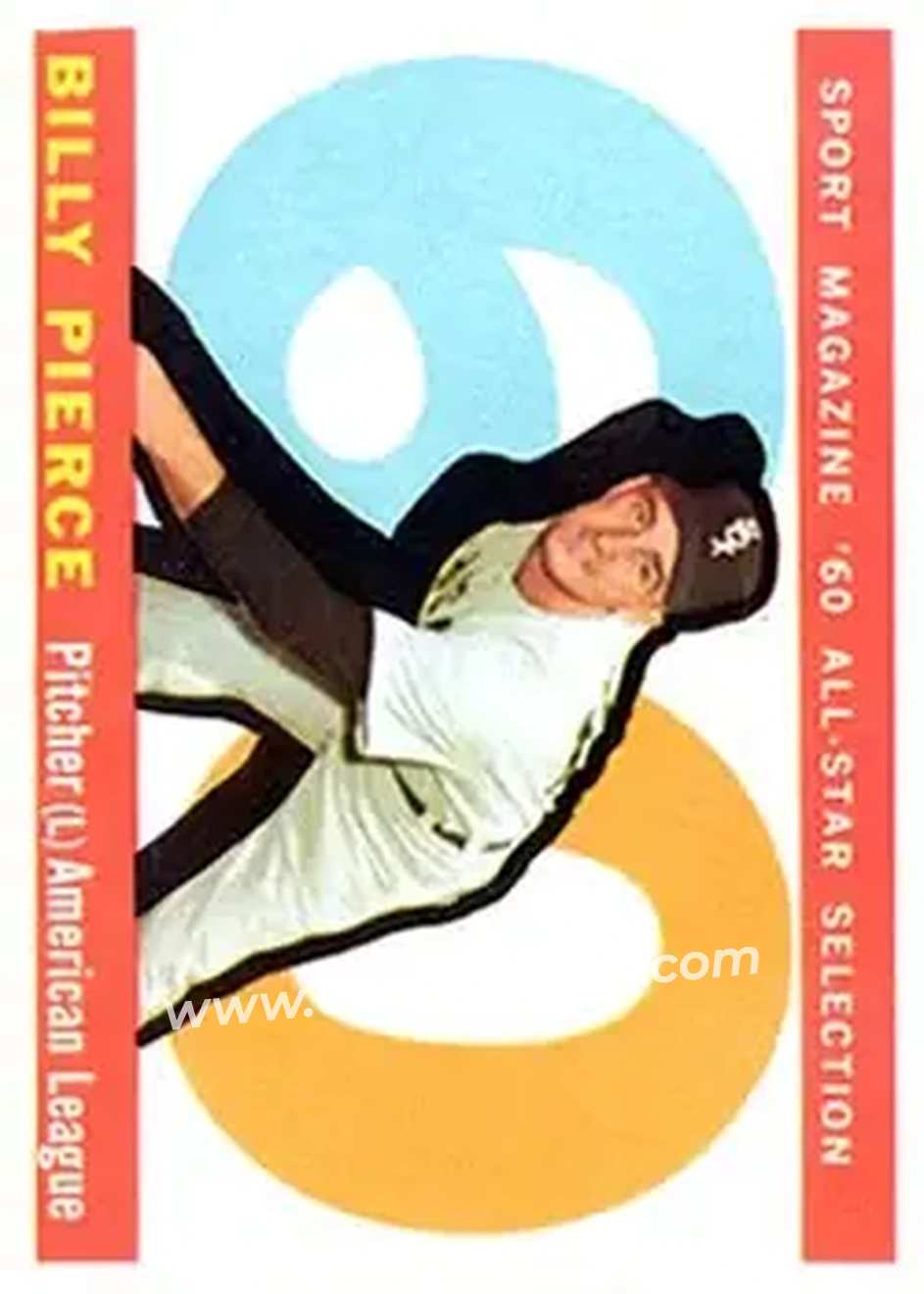 1960 Topps #571 - Bill Pierce - Chicago White Sox - Front
