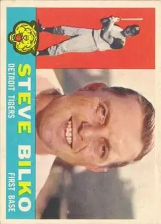 1960 Topps #396 - Steve Bilko - Detroit Tigers