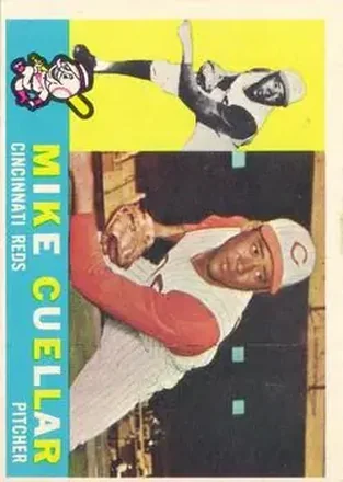 1960 Topps #398 - Mike Cuellar - Cincinnati Reds