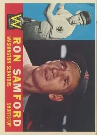 1960 Topps #409 - Ron Samford - Washington Senators