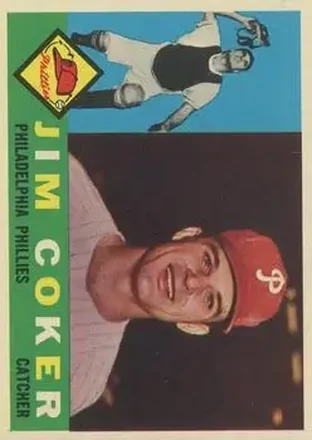 1960 Topps #438 - Jim Coker - Philadelphia Phillies